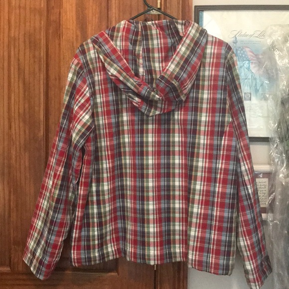 NWT VINTAGE Eddie Bauer Plaid Lined Jacket - Picture 3 of 7